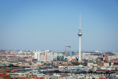 Berliner Skyline mit Dom und Fernsehturm Deutschland