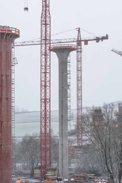 Bestwig Brückenbaustelle