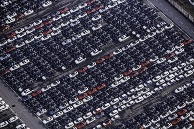 Bremerhaven Car Terminal: Größter Auto-Umschlaghafen Europas.