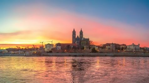 Lebenswerte Stadt an der Elbe: Magdeburg.