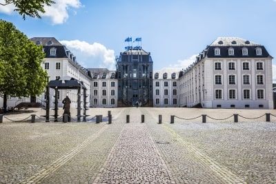 Das Schloss von Saarbrücken