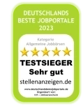 Siegel Testsieger - Deutschlands beste Jobportale 2023 stellenanzeigen.de